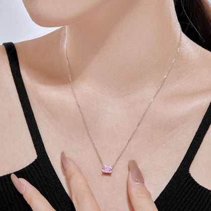 [Love More]Luxurious Square Shape Colorful Necalack