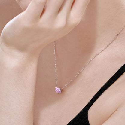 [Love More]Luxurious Square Shape Colorful Necalack