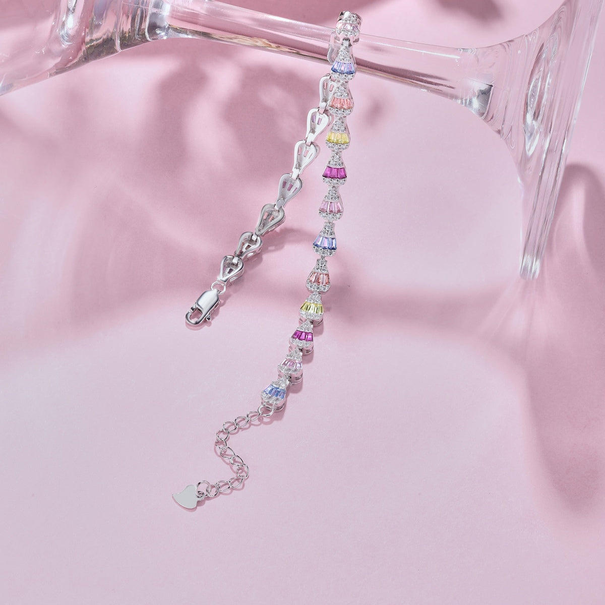 [Love More]Radiant Water Drop Shape Daily Bracelet