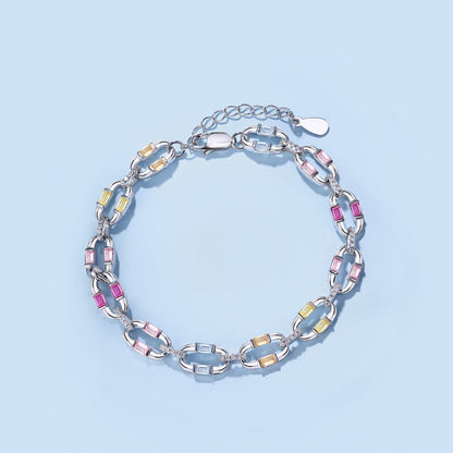 [Love More]Dazzling Colorful Daily Bracelet