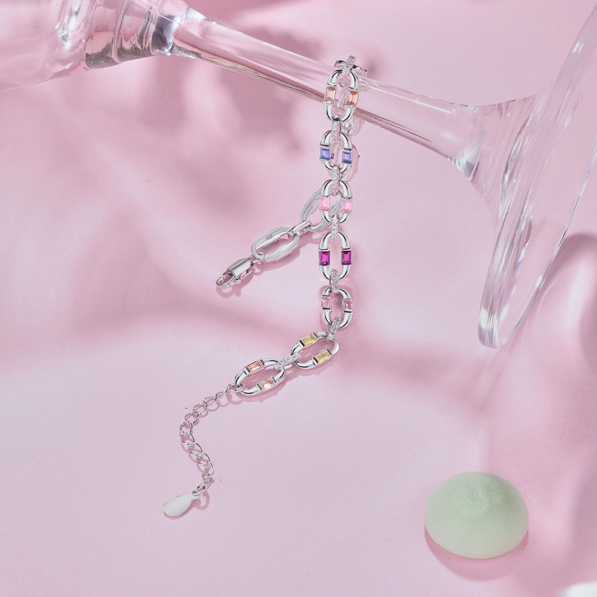 [Love More]Dazzling Colorful Daily Bracelet