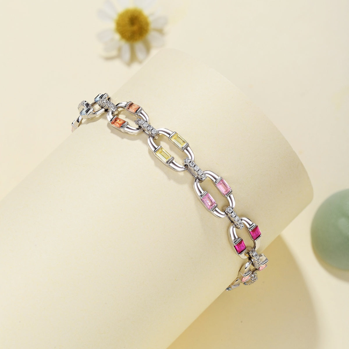 [Love More]Dazzling Colorful Daily Bracelet