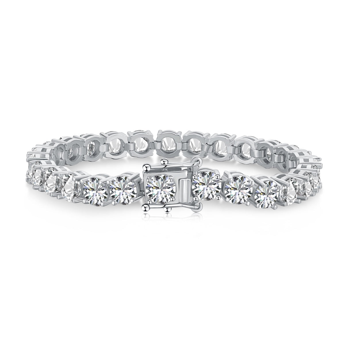 [Love More]0.75 Carat Dazzling Round Cut Wedding Bracelet