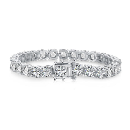[Love More]0.75 Carat Dazzling Round Cut Wedding Bracelet