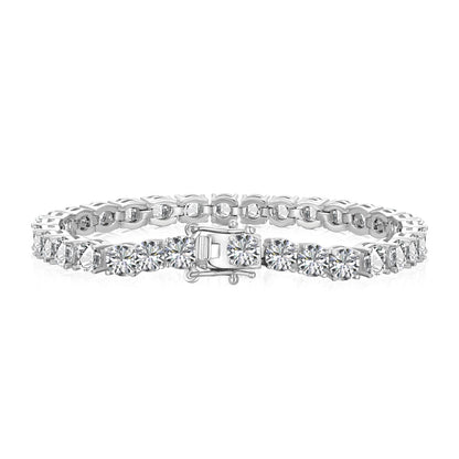 [Love More]Ornate Sparkling Round Cut Wedding Bracelet