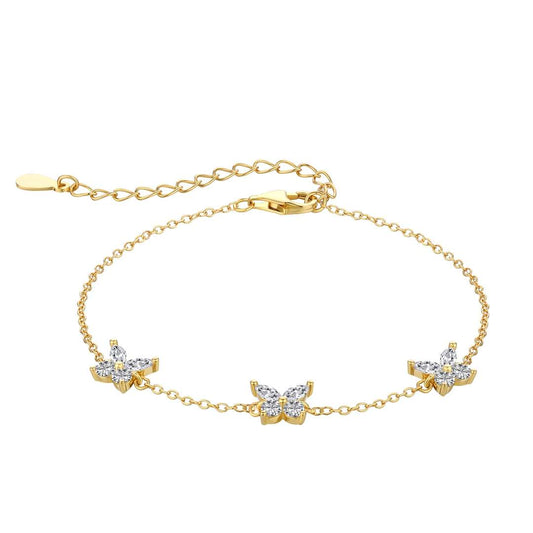 [Love More]Radiant Butterfly Shape Necklace