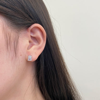 [Love More]Radiant Luxurious Princess Cut Daily Earrings