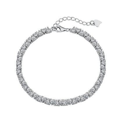 [Love More]Dazzling Romantic Heart Shape Lover Bracelet