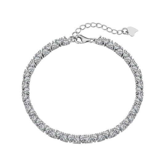 [Love More]Dazzling Romantic Heart Shape Lover Bracelet