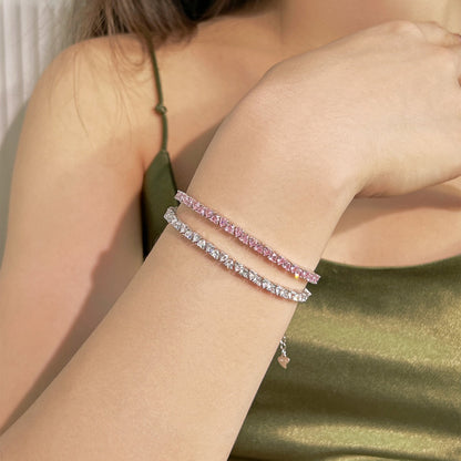 [Love More]Dazzling Romantic Heart Shape Lover Bracelet
