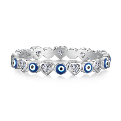 [Love More]Radiant Colorful Round Shape Daily Ring