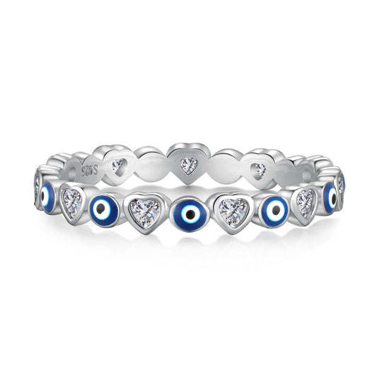 [Love More]Radiant Colorful Round Shape Daily Ring