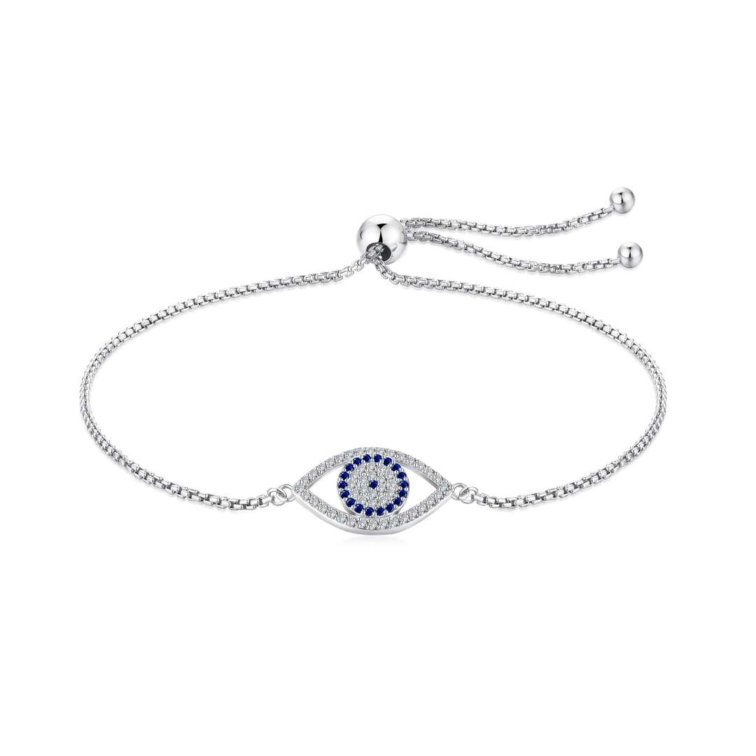 [Love More]Dazzling Eye Shape Necklace