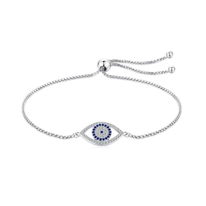[Love More]Dazzling Eye Shape Necklace