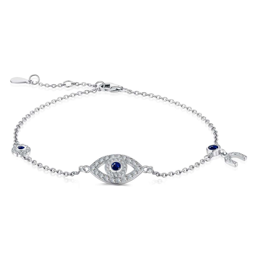 [Love More]Dainty Eye Shape Necklace