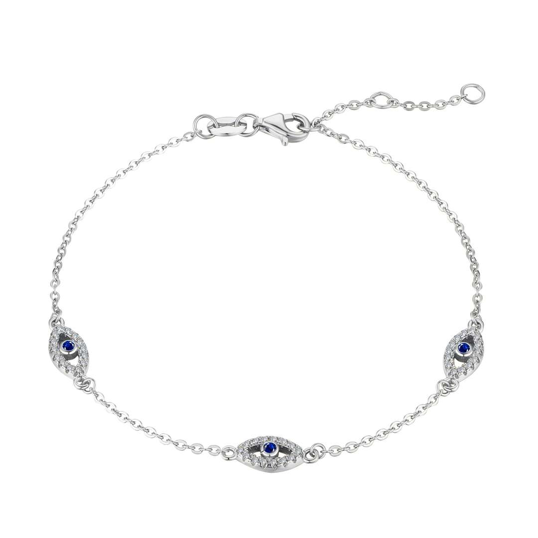 [Love More]Evil Eye Shape Pendent Necklace