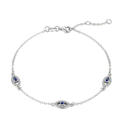 [Love More]Evil Eye Shape Pendent Necklace