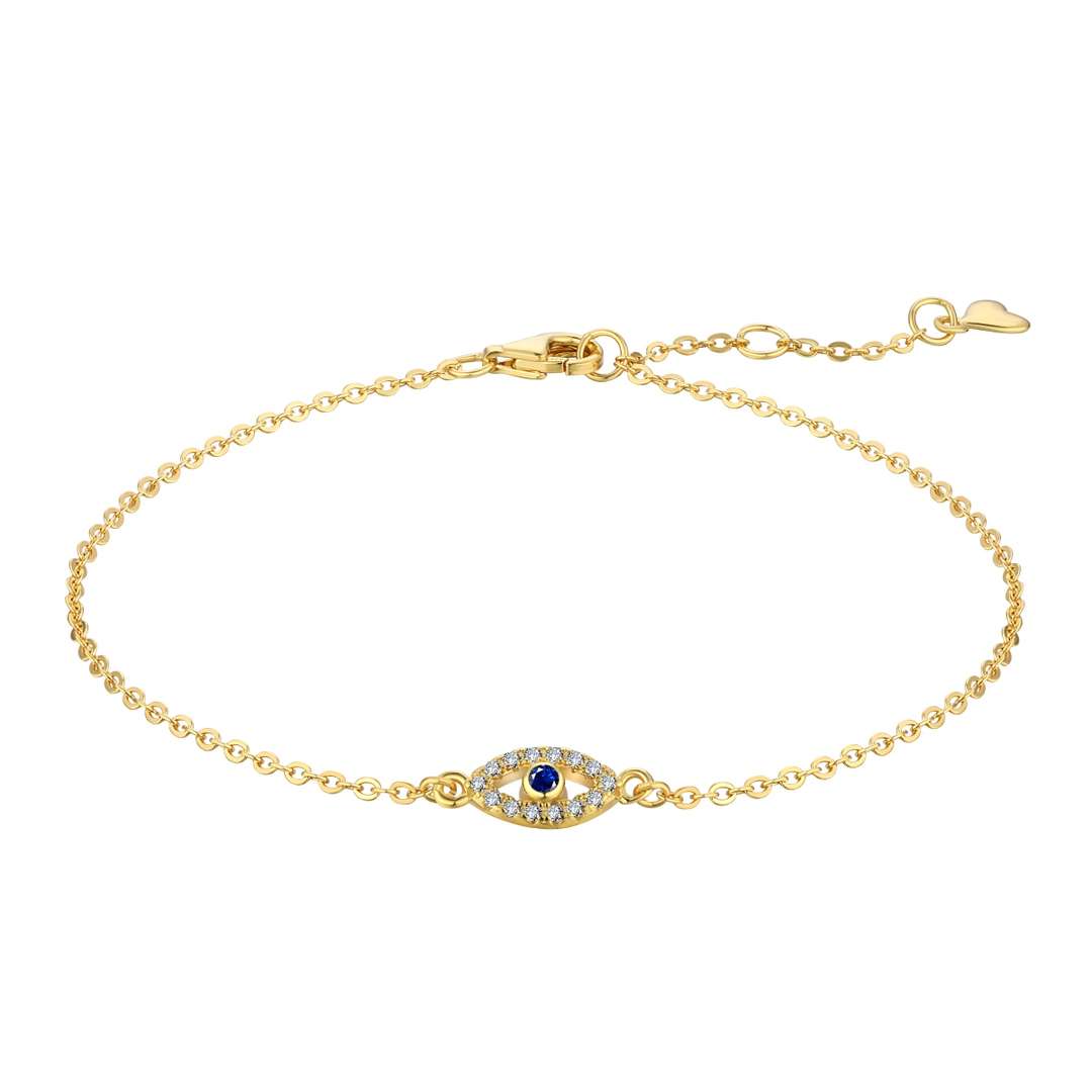 [Love More]Evil Eye Shape Necklace