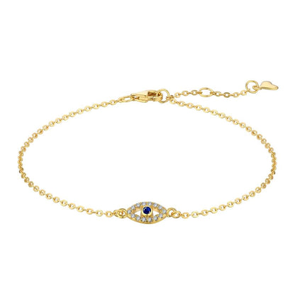 [Love More]Evil Eye Shape Necklace