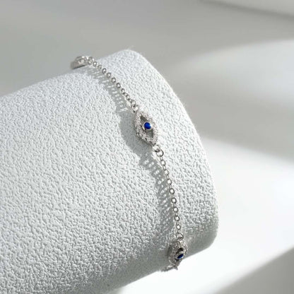 [Love More]Evil Eye Shape Pendent Necklace