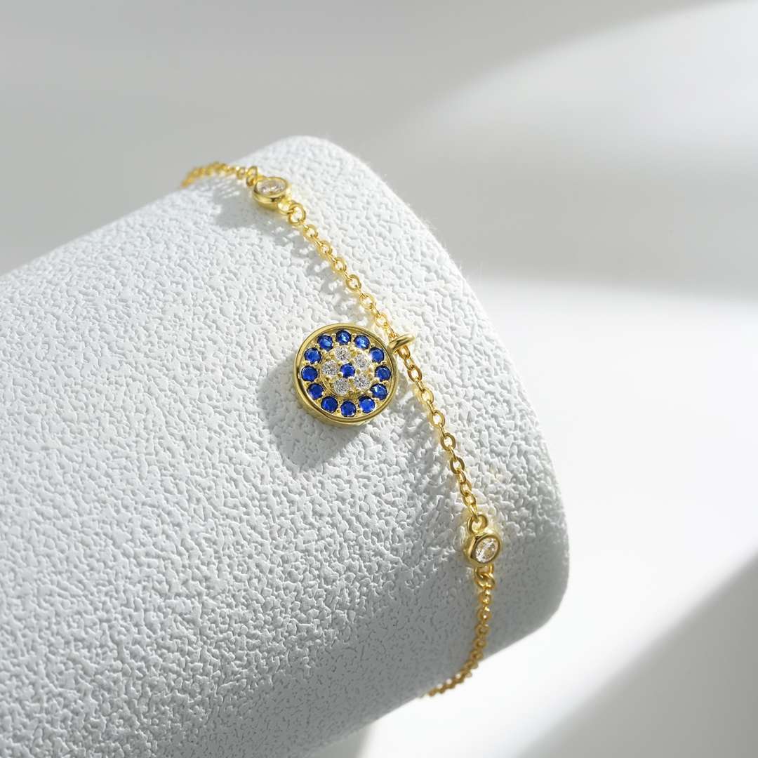[Love More]Devil's Eye Round Shape Bracelet