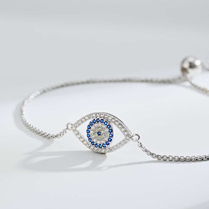 [Love More]Dazzling Eye Shape Necklace