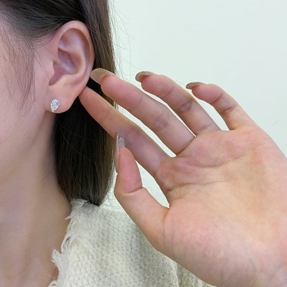 [Love More]Ornate Water Drop Shape Earrings