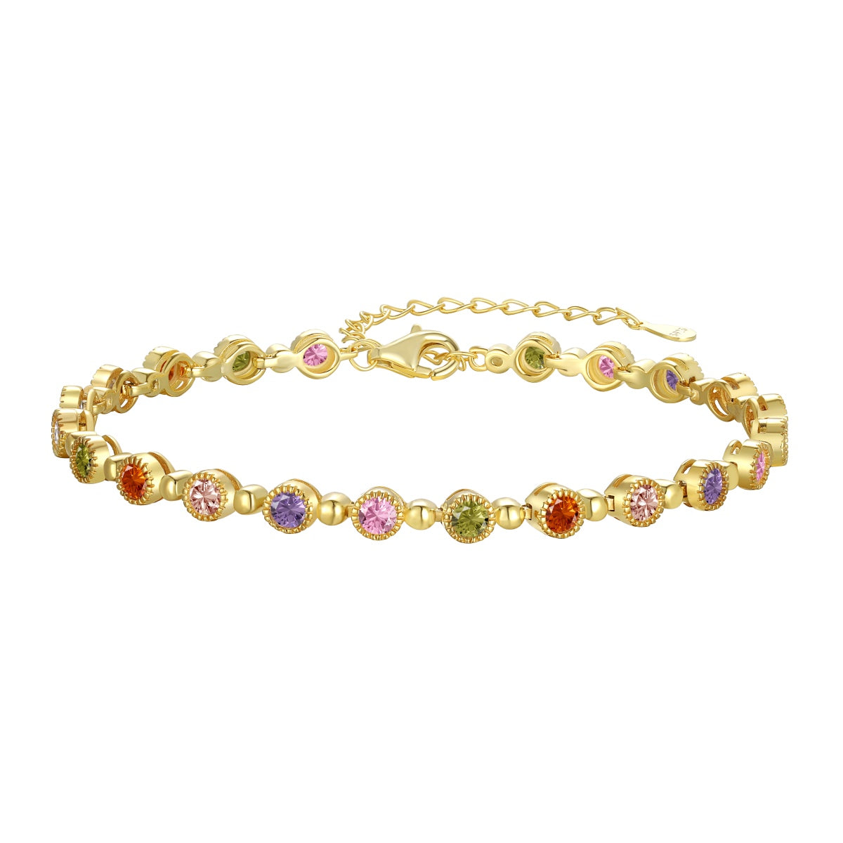 [Love More]Sparkling Exquisite Round Cut Party Bracelet