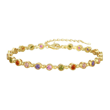[Love More]Sparkling Exquisite Round Cut Party Bracelet