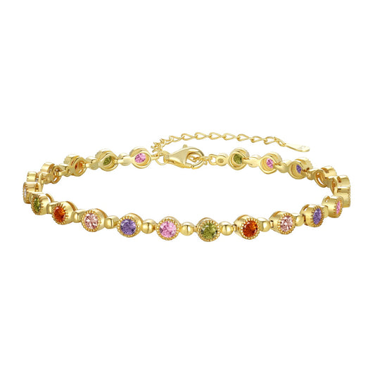 [Love More]Sparkling Exquisite Round Cut Party Bracelet