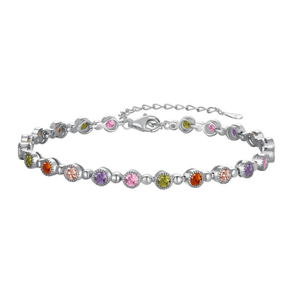 [Love More]Sparkling Exquisite Round Cut Party Bracelet