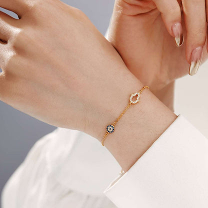 [Love More]Gost Shape & Round Shape Necklace