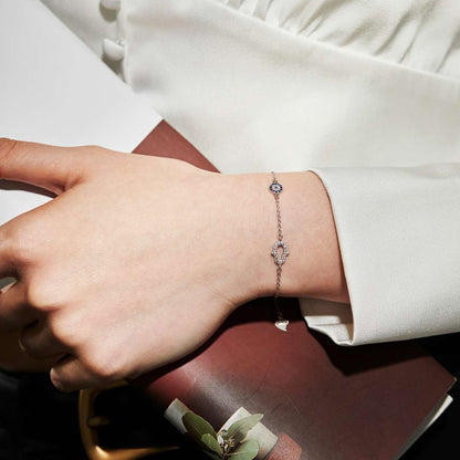 [Love More]Gost Shape & Round Shape Necklace