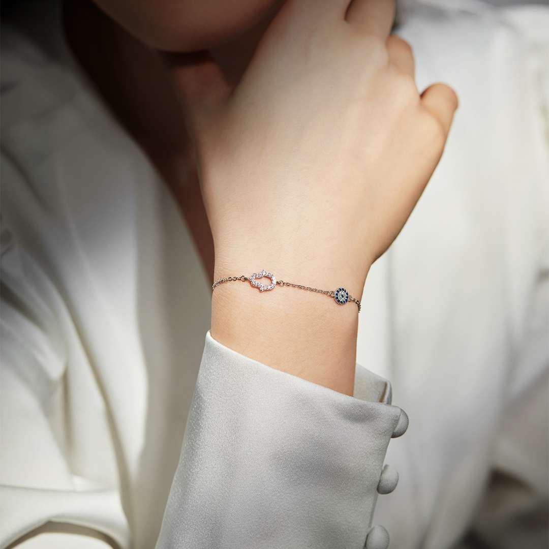 [Love More]Gost Shape & Round Shape Necklace
