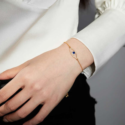 [Love More]Devil's Eye Hollow Design Bracelet