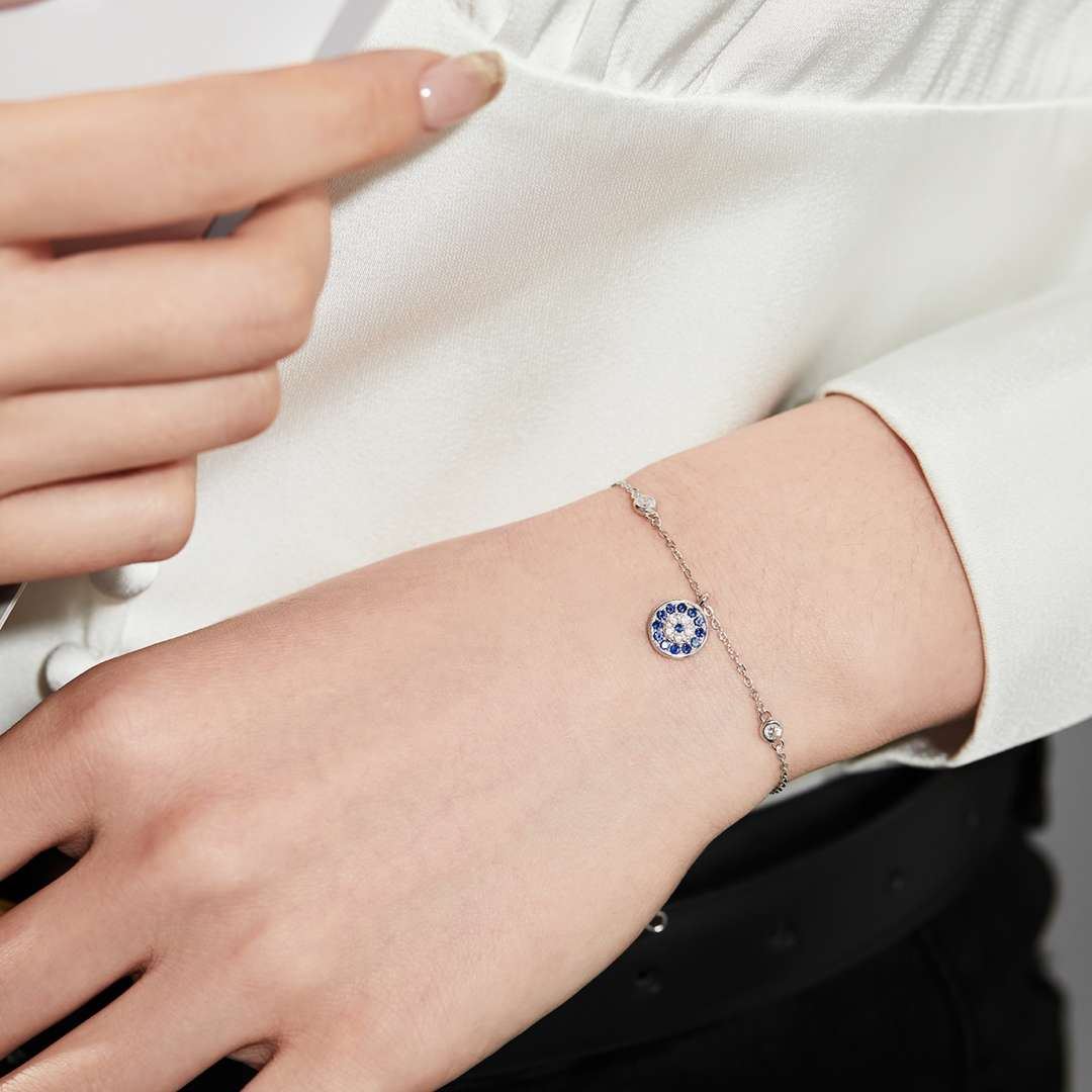 [Love More]Devil's Eye Round Shape Bracelet