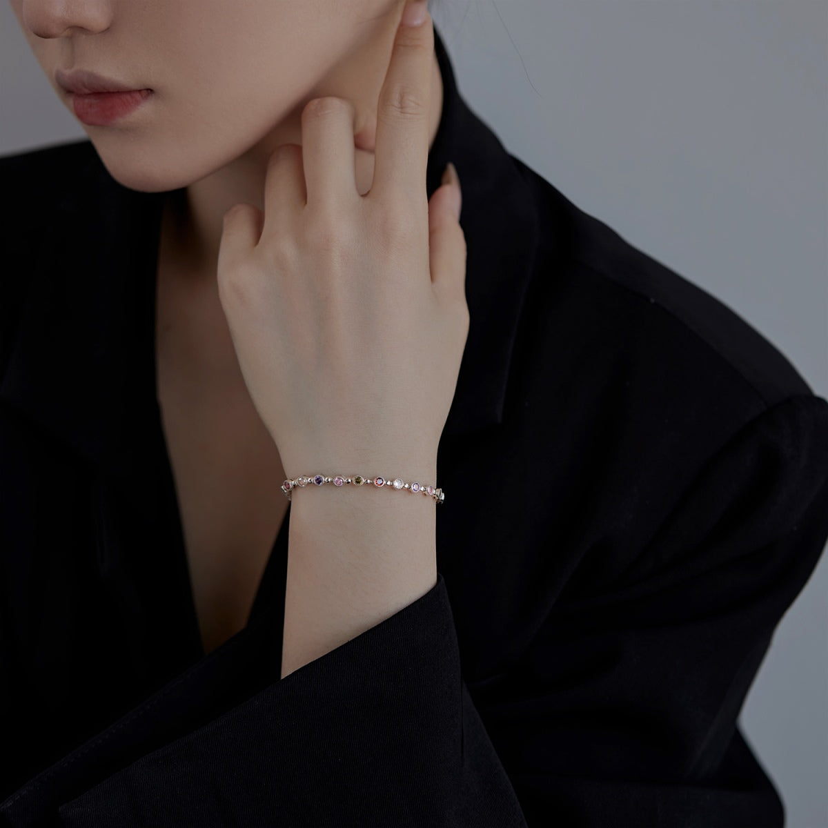 [Love More]Sparkling Exquisite Round Cut Party Bracelet
