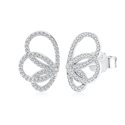 [Love More]Exquisite Butterfly Shape Earrings