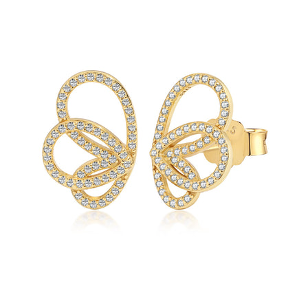 [Love More]Exquisite Butterfly Shape Earrings