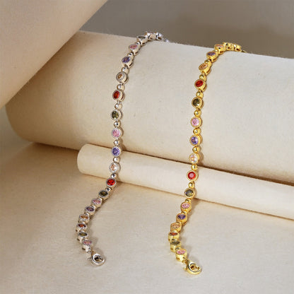 [Love More]Sparkling Exquisite Round Cut Party Bracelet