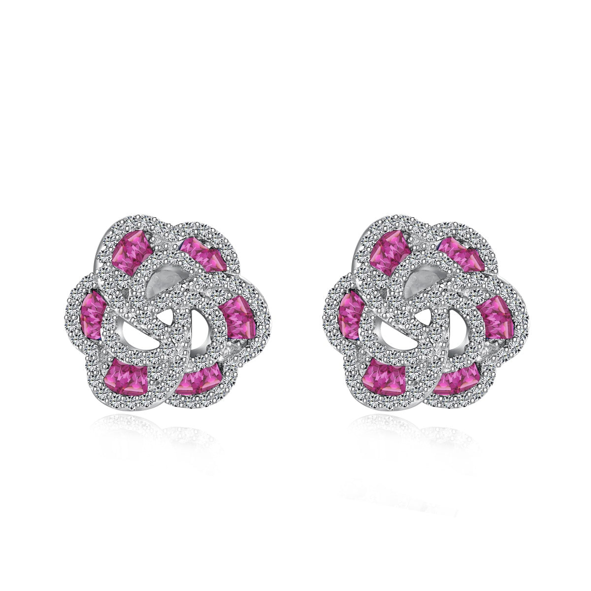 [Love More]Exquisite Flower Shape Daily Earrings