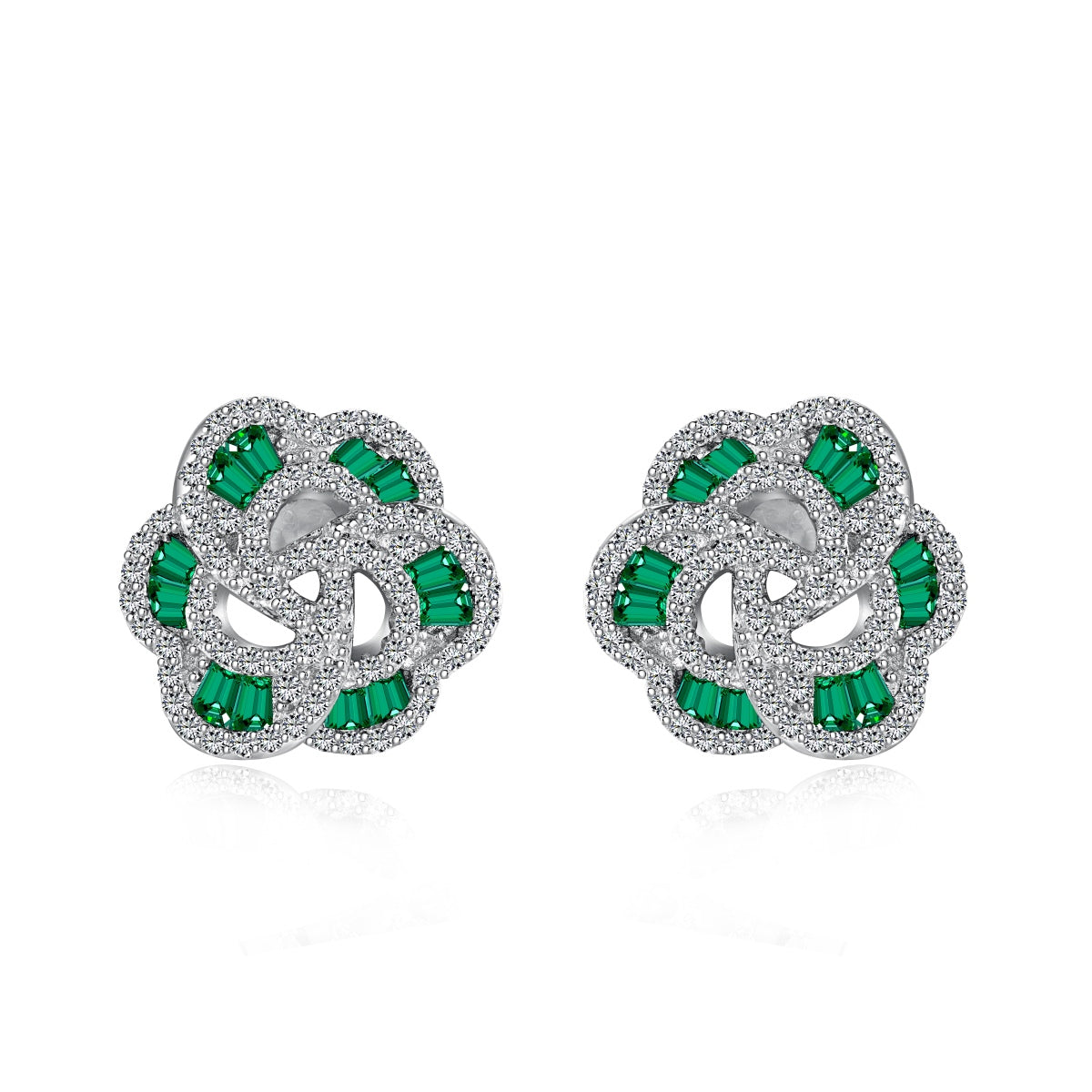 [Love More]Exquisite Flower Shape Daily Earrings