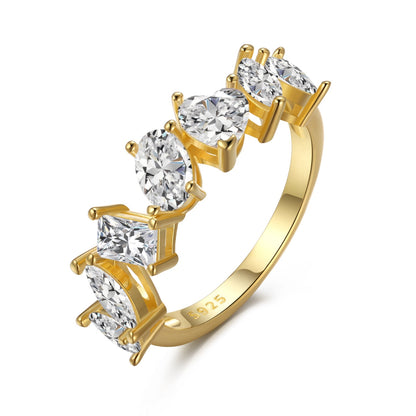 [Love More]Delicate Multi Cut Ring