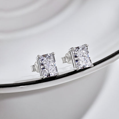 [Love More]Radiant Luxurious Princess Cut Daily Earrings