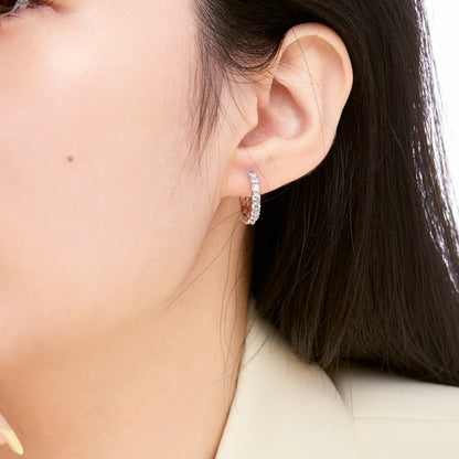 [Love More]Radiant Colorful Round Cut Earrings