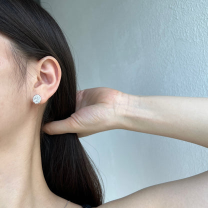 [Love More]Delicate Radiant Oval Cut Daily Earrings