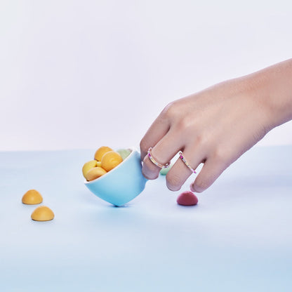 [Love More]Lively In Shades Elegant Radiant Cut Daily Ring