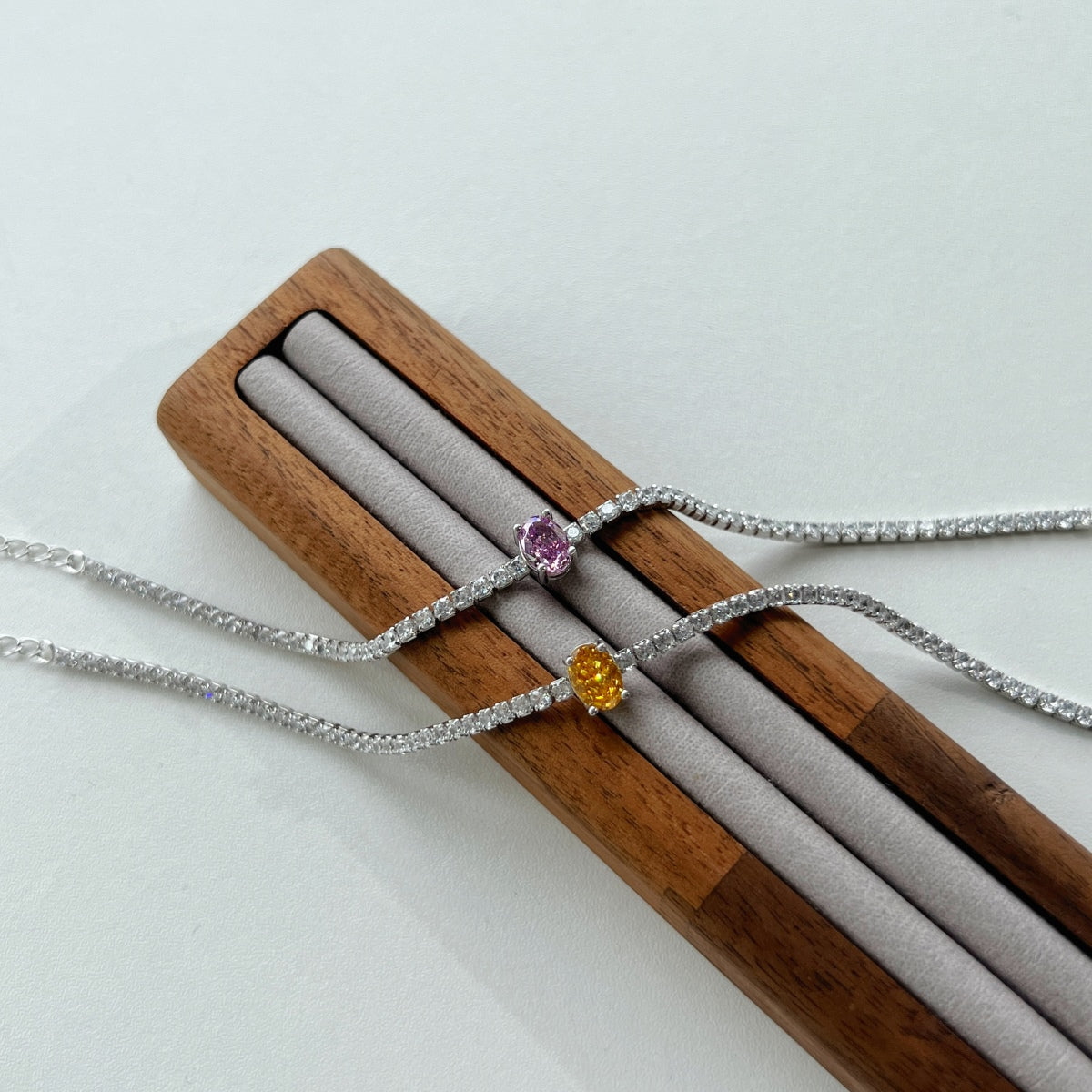 [Love More]0.75 Carat Exquisite Oval Cut Daily Bracelet