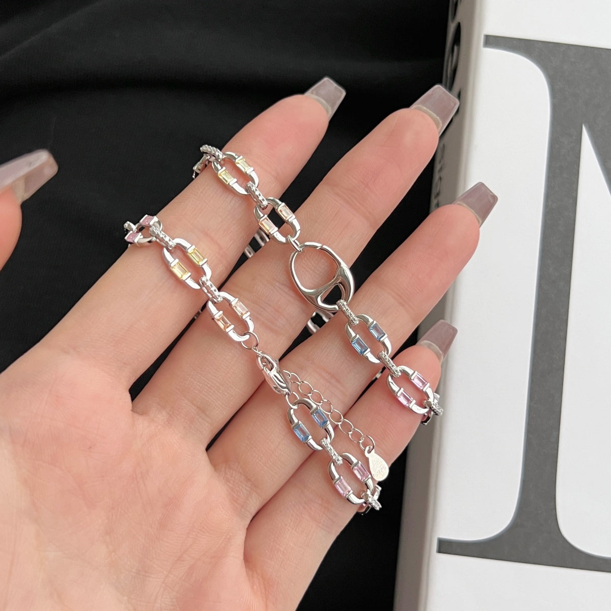 [Love More]Dazzling Colorful Daily Bracelet