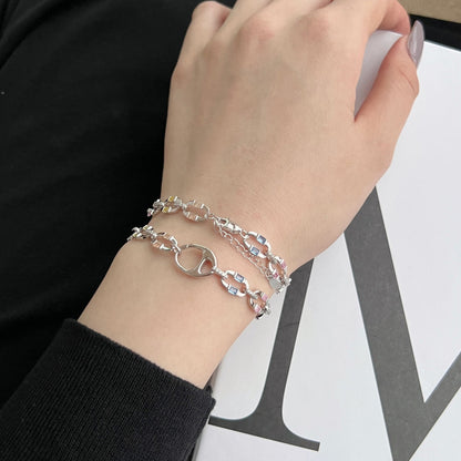 [Love More]Dazzling Colorful Daily Bracelet